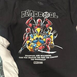 Marvel Shirts Lot of 2 worn twice like new size large
